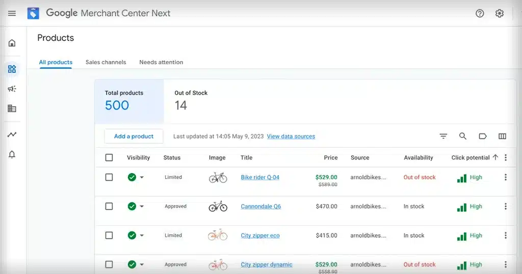 Google Merchant Center